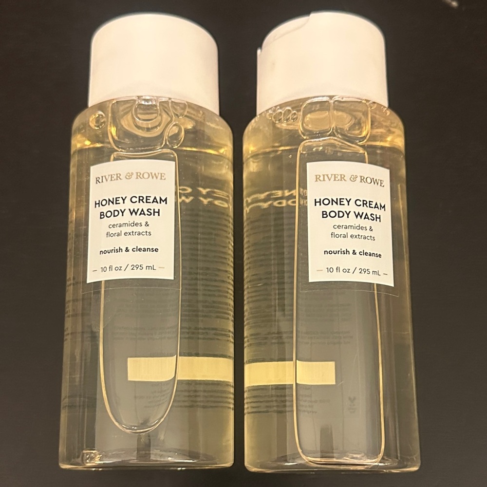 River & Rowe Honey Cream Body Wash - Nourish & Cleanse Ceramides & floral